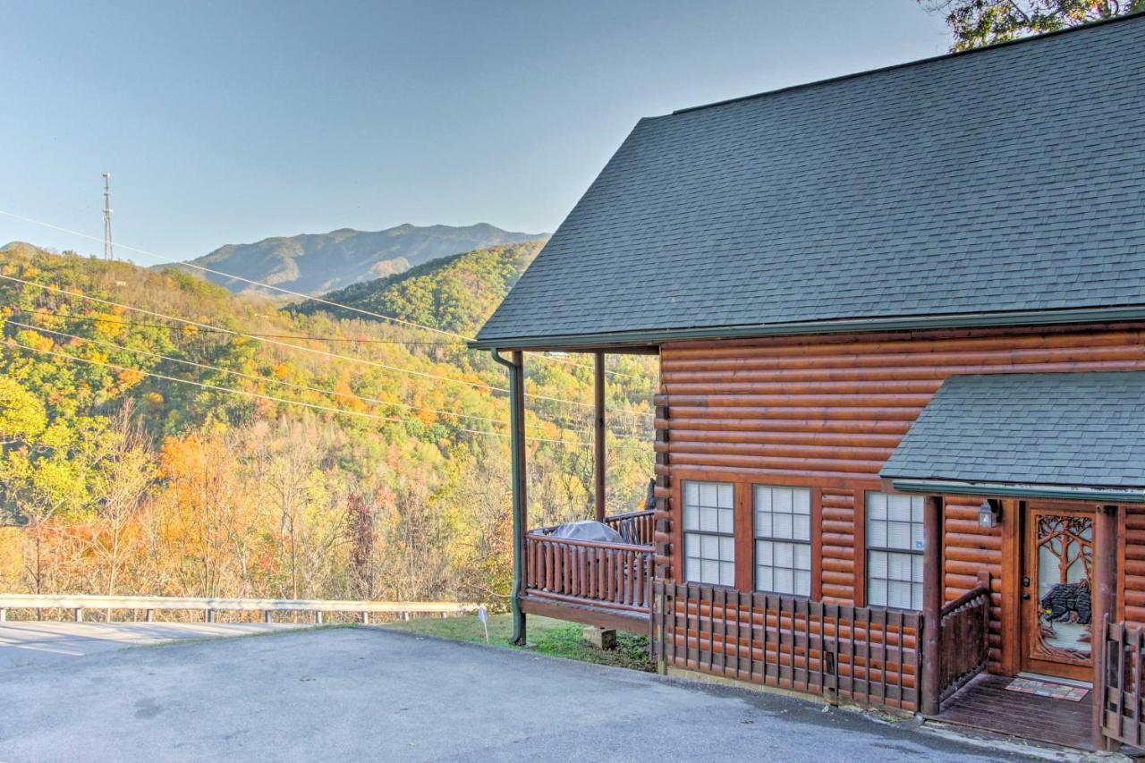 Expansive Gatlinburg Cabin Hot Tub, Deck And Grill! 外观 照片